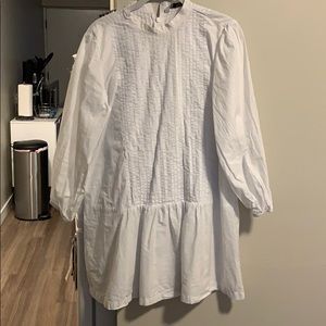 Long sleeve mini dress